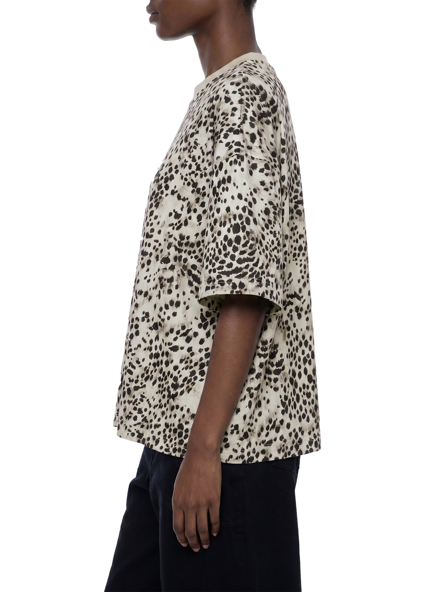 Savage Print Boxy Tee - Novara Studio