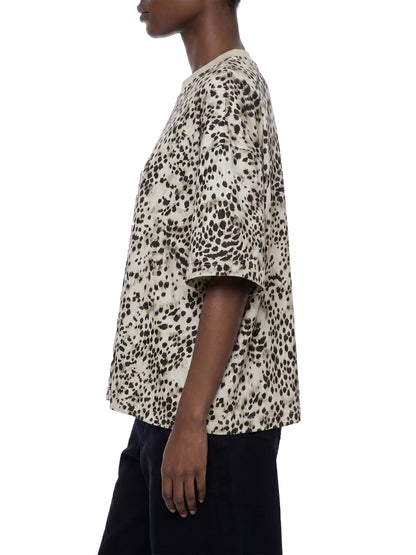 Savage Print Boxy Tee - Novara Studio