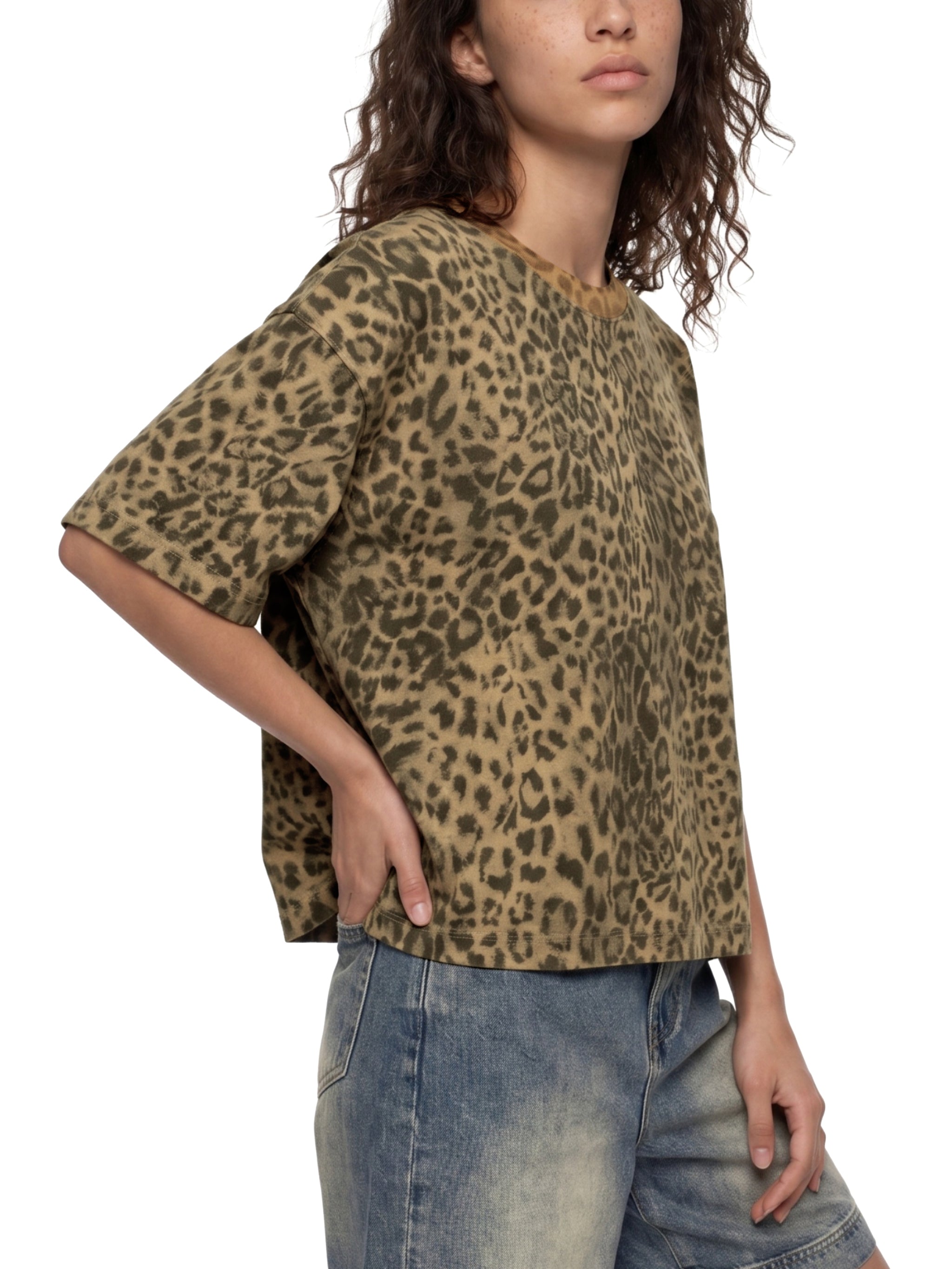 Wild Energy Boxy Tee - Novara Studio