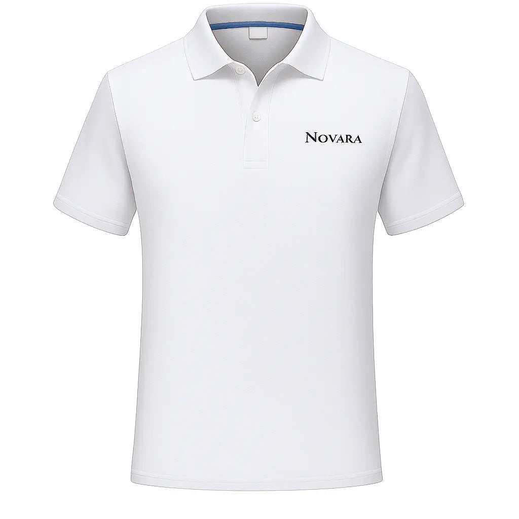Novarasop Sports Polo Shirt Collar Short Sleeve Shirt Marathon Running Fitness Men Top DIY